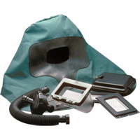 Abrasi-Blast Supplied-Air Respirator Assembly, Medium, Soft Top, Single Shroud Pathway Supply LP