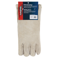 Gants de soudeur de premi&egrave;re qualit&eacute;, Cuir de vache refendu, Taille Grand Pathway Supply LP