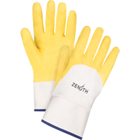 Gants enduits au fini rugueux, 10/T-Grand, R&ecirc;vetement Latex de caoutchouc, Enveloppe en Coton Pathway Supply LP
