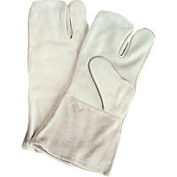 Gants de soudeur d'usage standard, Cuir de vache refendu, Taille Grand Pathway Supply LP