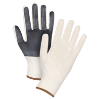 Gants en tricot &agrave; paume enduite, Poly/coton, Un c&ocirc;t&eacute;, Calibre 7, Grand Pathway Supply LP