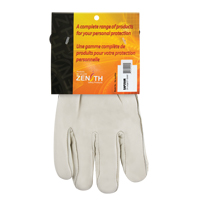 Gants de conducteur doubl&eacute;s pour l'hiver d'usage standard, 2T-Grand, Paume en Cuir fleur de vache, Molleton Pathway Supply LP