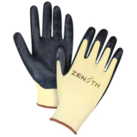 Gants r&eacute;sistants &agrave; la coupe avec prise sup&eacute;rieure, Taille Grand/9, Calibre 13, Rev&ecirc;tement Mousse de nitrile, Enveloppe en Aramide, ANSI/ISEA 105 niveau 3/EN 388 niveau 5 Pathway Supply LP