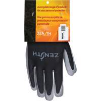 Gants enduits confortables de premi&egrave;re qualit&eacute;, 10/T-Grand, R&ecirc;vetement Nitrile, Calibre 13, Enveloppe en Polyester Pathway Supply LP