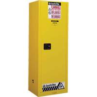 Sure-Grip&reg; EX Slimline Flammable Safety Cabinet, 22 gal., 1 Door, 23.25" W x 65" H x 18" D Pathway Supply LP