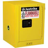 Sure-Grip&reg; EX Countertop Flammable Safety Cabinet, 4 gal., 1 Door, 17" W x 22" H x 17" D Pathway Supply LP