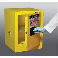 Sure-Grip&reg; EX Countertop Flammable Safety Cabinet, 4 gal., 1 Door, 17" W x 22" H x 17" D Pathway Supply LP