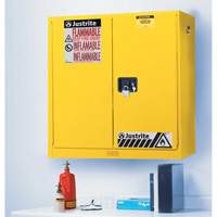 Wall Mount Sure-Grip&reg; Ex Safety Cabinets, 20 gal., 2 Door, 43" W x 44" H x 12" D Pathway Supply LP