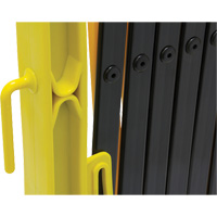 Xpandit Barricade, 36" H x 11.5' L, Black/Yellow Pathway Supply LP