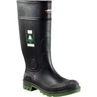 Enduro All Season Industrial Boots, Rubber, Steel Toe, Size 8, Puncture Resistant Sole Pathway Supply LP