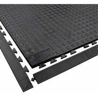 Rejuvenator Connect No. 502 Matting, Polyurethane, 3' W x 3' L, 5/8" Thick, Black Pathway Supply LP