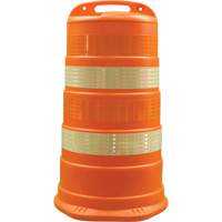 Trailboss Channelizer Drums, 41.27" High, Orange Pathway Supply LP