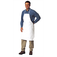 Apron, Tyvek&reg; 400, White, 28" W x 36" L Pathway Supply LP