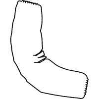 Sleeves, 18" long, Tyvek&reg; 400, White Pathway Supply LP