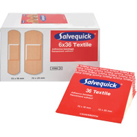Syst&egrave;mes de distribution de bandages Salvequick - recharges st&eacute;riles, Rectangulaire/carr&eacute;e, Tissu, St&eacute;rile Pathway Supply LP