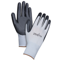 Gants l&eacute;gers enduits et respirants, 9/Grand, R&ecirc;vetement Mousse de nitrile, Calibre 13, Enveloppe en Polyester Pathway Supply LP