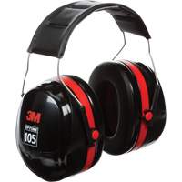 Peltor Optime 105 Series Earmuffs, Headband, 30 NRR dB Pathway Supply LP