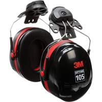 Peltor Optime 105 Series Earmuffs, Cap Mount, 27 NRR dB Pathway Supply LP