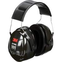 Peltor Optime 101 Series Earmuffs, Headband, 27 NRR dB Pathway Supply LP