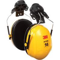 Peltor Optime 98 Series Earmuffs, Cap Mount, 23 NRR dB Pathway Supply LP