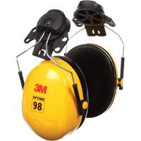 Peltor Optime 98 Series Earmuffs, Cap Mount, 23 NRR dB Pathway Supply LP