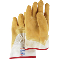 Nitty Gritty&reg; Coated Gloves, 10/Large, Rubber Latex Coating, Cotton Shell Pathway Supply LP