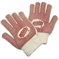Red Brick&reg; Reversible Terrycloth Gloves, Cotton, Double Sided, 10 Gauge, Large Pathway Supply LP