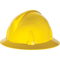 TopGard&reg; Full Brim Hardhat, Meets CSA Type 1, Ratchet Suspension, Non-Vented Pathway Supply LP