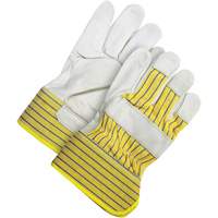 Classic Fitter Gloves, One Size, Grain Cowhide Palm, Fleece Inner Lining Pathway Supply LP