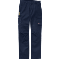 Performance Shop Pants, Canvas/Cotton/Polyester, Navy Blue, Size 30, 37 Inseam Pathway Supply LP