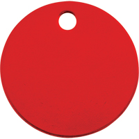 Blank Tags, Aluminum, 1.5" dia Pathway Supply LP