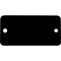 Blank Tags, Aluminum, 3" W x 1" H Pathway Supply LP