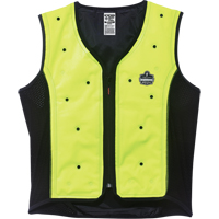 Chill-Its&reg; 6685 Dry Evaporative Cooling Vests, Medium, High Visibility Lime-Yellow Pathway Supply LP