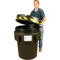Ultra-Recycled Overpack&reg; Salvage Drum, 95 gal., Stationary Pathway Supply LP