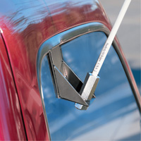 Safety Whip&reg; Light-Duty Whips, Window Mount, 5' High, Orange Pathway Supply LP