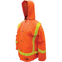 V&ecirc;tements imperm&eacute;ables en PVC ignifuges Open Road , Petit, Orange Pathway Supply LP