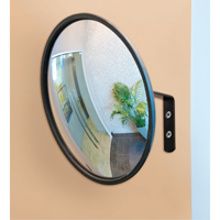 Miroir convexe avec support, Int&eacute;rieur/Ext&eacute;rieur, Diam&egrave;tre 12" Pathway Supply LP