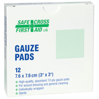 Gauze , Pad, 3" L x 3" W, Sterile, Medical Device Class 1 Pathway Supply LP