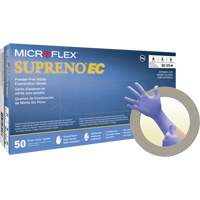 Supreno&reg; EC Gloves, Small, Nitrile, 5.5-mil, Powder-Free, Purple, Class 2 Pathway Supply LP