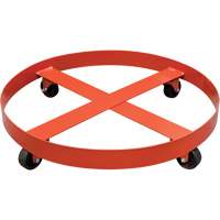 Socles roulants pour Poly-Collector, 27,5" dia. x 5,5" h Pathway Supply LP