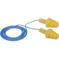 E-A-R Ultrafit Premolded Earplugs, Corded, Bulk - Polybag, 25 dB NRR, One-Size Pathway Supply LP