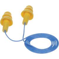 E-A-R Ultrafit Premolded Earplugs, Corded, Bulk - Polybag, 25 dB NRR, One-Size Pathway Supply LP