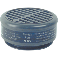 8000 Series Replacement Cartridges, Gas/Vapour Cartridge, Organic Vapour Pathway Supply LP