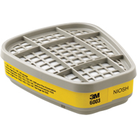 Cartouches pour respirateur s&eacute;rie 6000, Cartouche gaz/vapeur, Vapeurs organiques/Gaz acides Pathway Supply LP