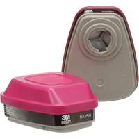 Cartouches pour respirateur s&eacute;rie 6000, Cartouche gaz/vapeur, Vapeurs organiques/P100 Pathway Supply LP