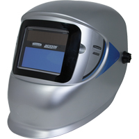 WH40 Variable ADF Welding Helmet, 3.77" L x 1.65" W View Area, 9 - 13 Shade Range, Silver Pathway Supply LP