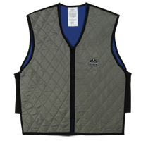 Chill-Its&reg; 6665 Wet Evaporative Cooling Vests, Medium, Grey Pathway Supply LP