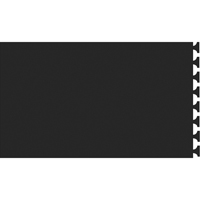 Rejuvenator&reg; Male Mat No. 502, Urethane, 2' W x 5' L, 5/8" Thick, Black Pathway Supply LP