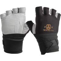 Anti-Vibration Gloves- Left, Size Small, Grain Leather Palm Pathway Supply LP