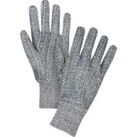 Gants de jersey, T-Grand, Poivre et sel, Non doubl&eacute;, Poignet en tricot Pathway Supply LP